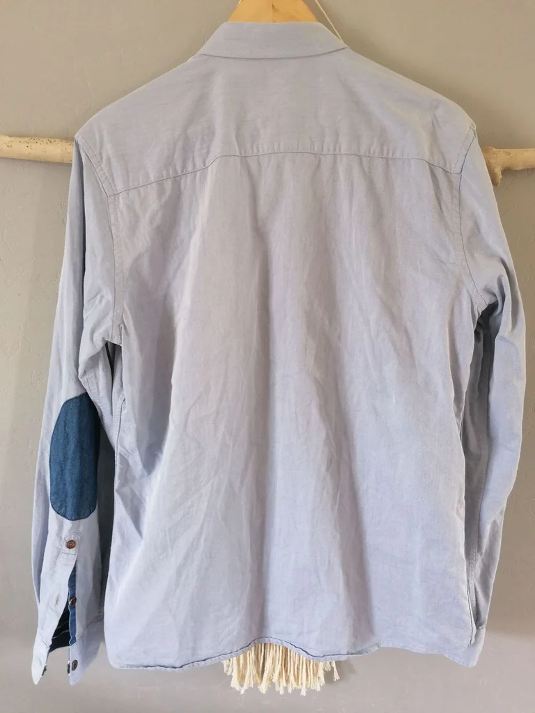 Camisa masculina tamanho G, jeans Bonobo, modelagem regular – photo 2